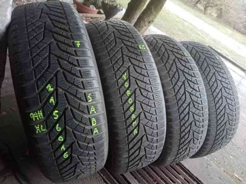 Zimní pneu 4kusy 215/60/16 vzorek 90% YOKOHAMA - dobírka - foto 1