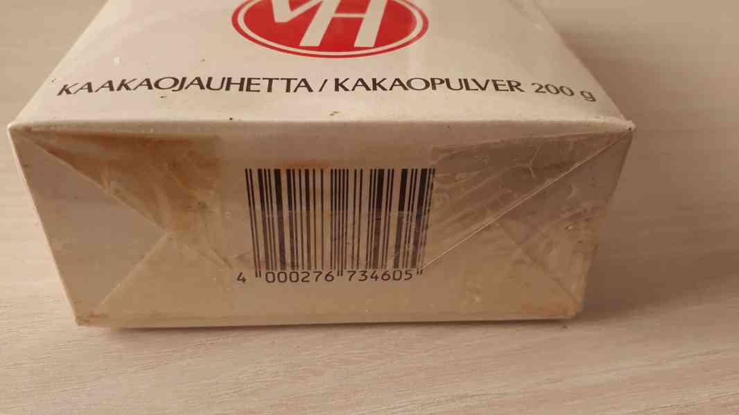 Kakao Van Houten 200 g - nerozbalená stará krabička  - foto 4