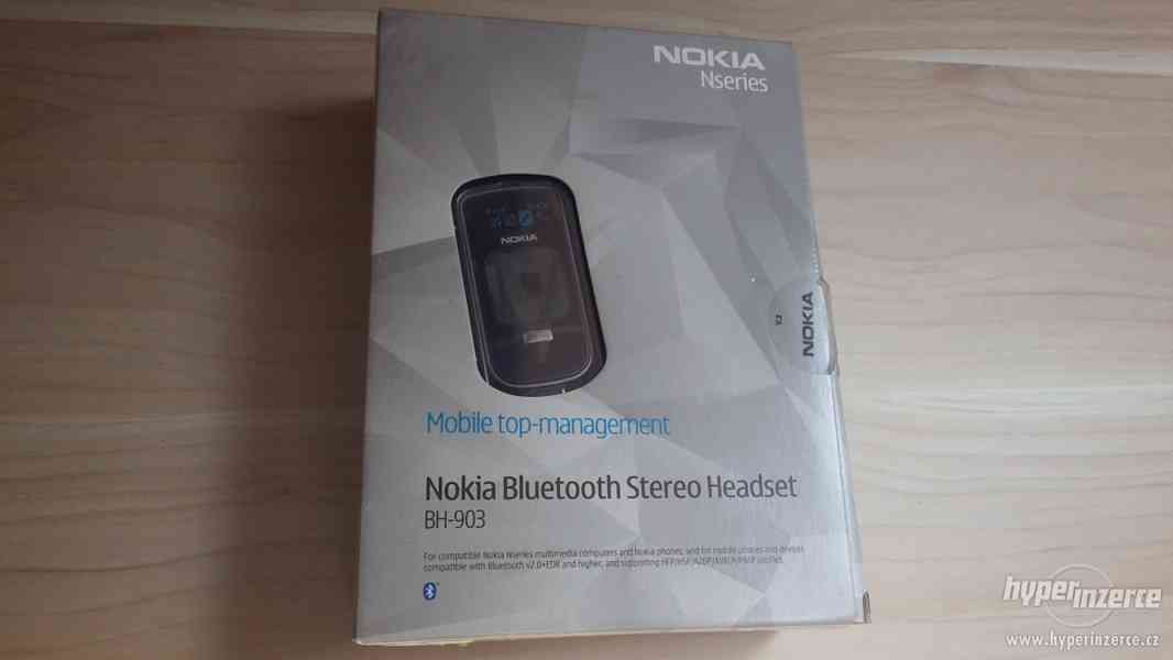 Stereofonní Bluetooth headset Nokia BH-903 - foto 1