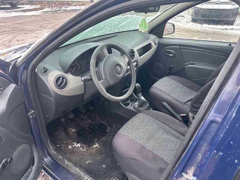 Dacia Sandero 1,4 55KW KFJ A7 r.2010 prodám díly - foto 5