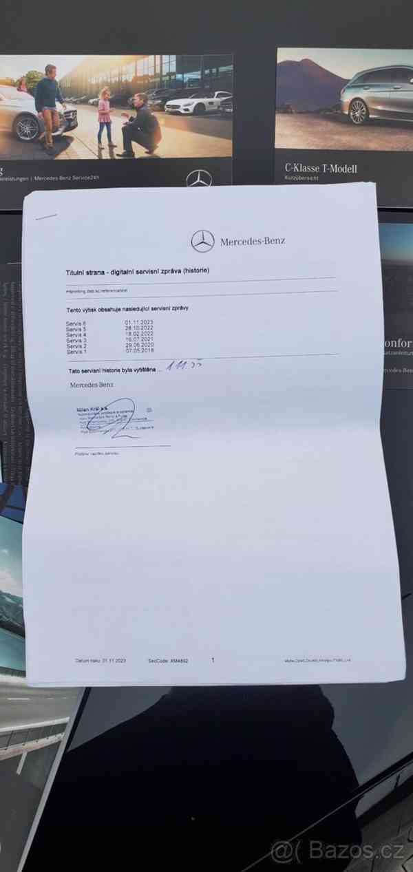 Mercedes Benz Třídy C 220d w205 Odpočet  - foto 17