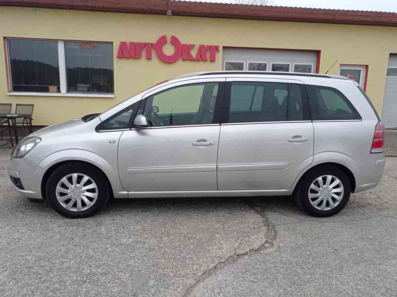 Opel Zafira 1.6i 16V 77kW/7míst/DigiKlima - foto 6