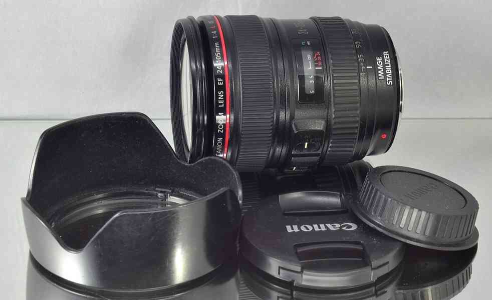 Canon EF 24-105mm f/4L IS USM **full-frame-formát - foto 3