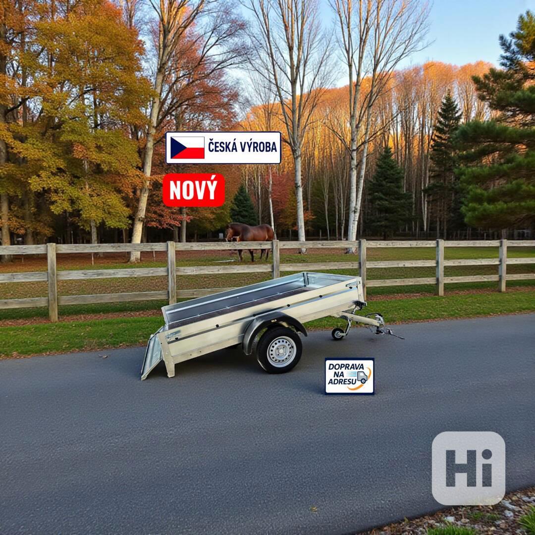 Přívěsný vozík, 2,53m x 1,30, DPH - foto 1