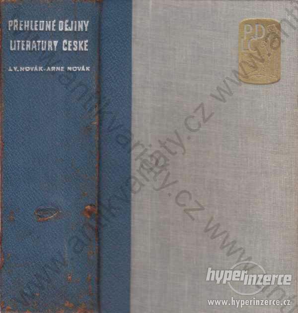 Přehledné dějiny literatury české 1936-1939 - foto 1