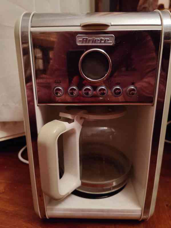Ariete Vintage kávovar na překapávanou kávu (krémový) - foto 1