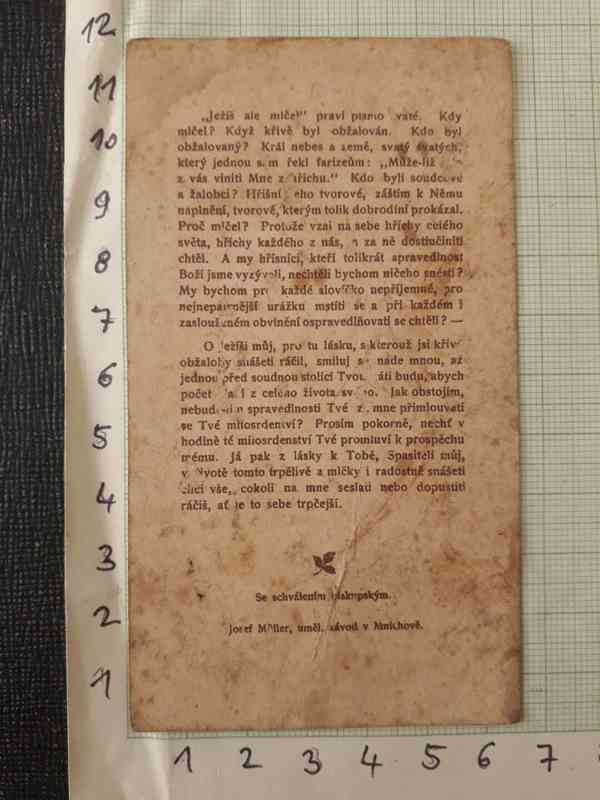  Kristus před vysokou radou - soud, velerada - svatý obrázek - foto 2