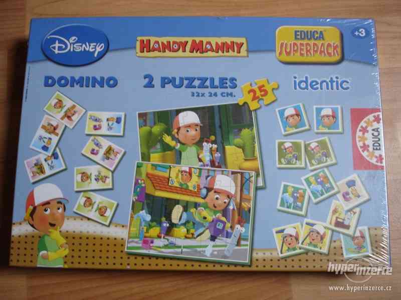 puzzle, domino, identic s Handy Manny - foto 1