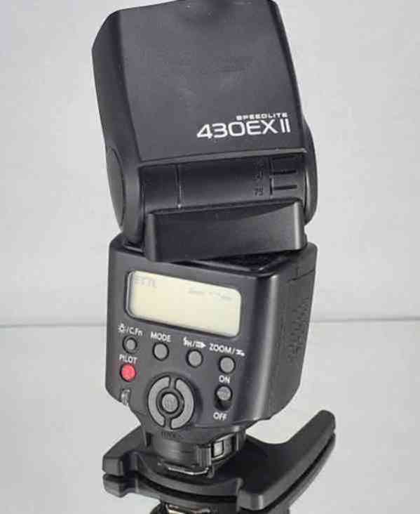 Blesk Canon Speedlite 430 EX II **E-TTL II*GN:43*2. generace - foto 5