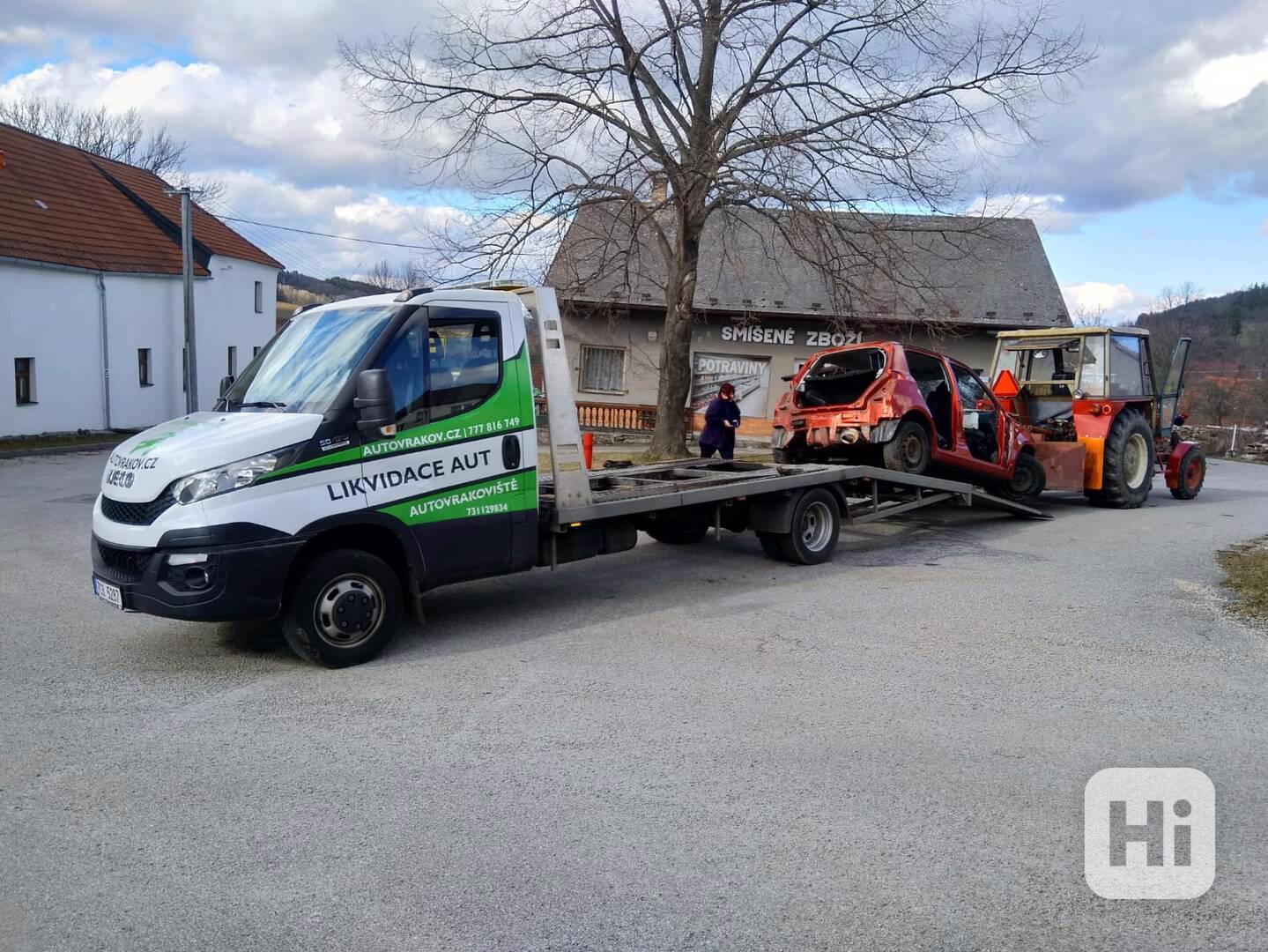 Ekologická likvidace auta na KLÍČ zdarma Příbram - foto 1