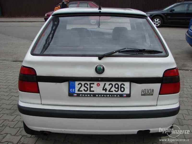 Škoda Felicia 1.3i r.v.1999 STK 12/2017 eko zaplacen - foto 4