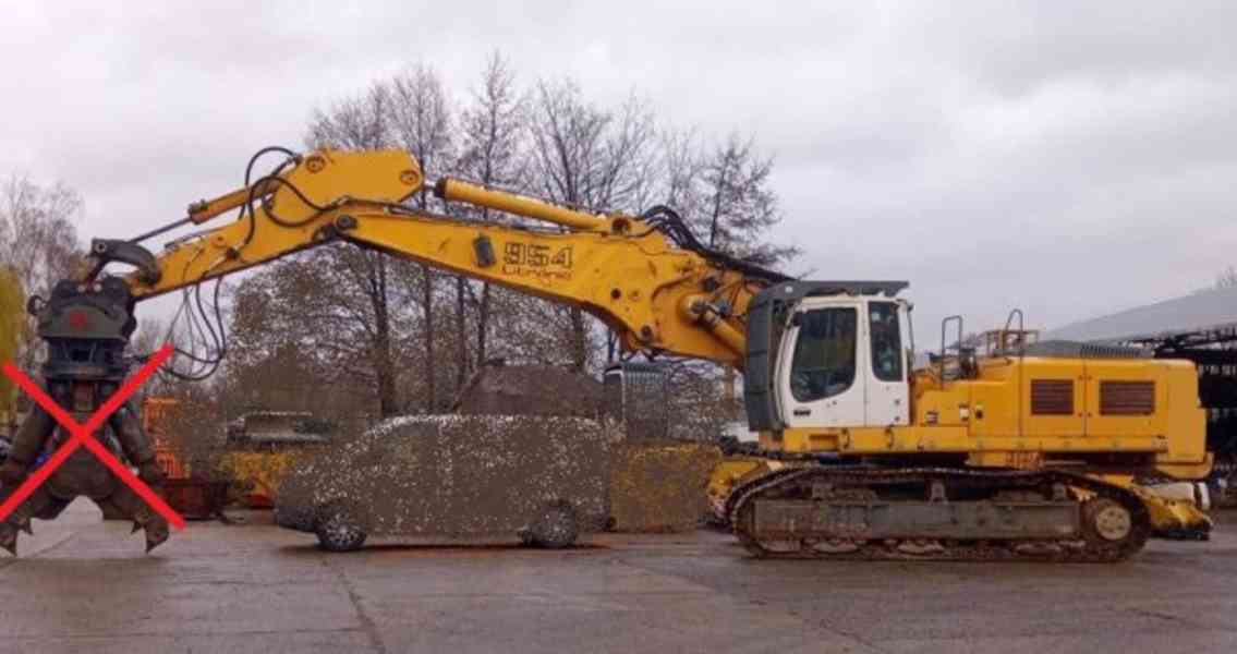 28m/58t demoličák bagr Liebherr R954 - foto 1