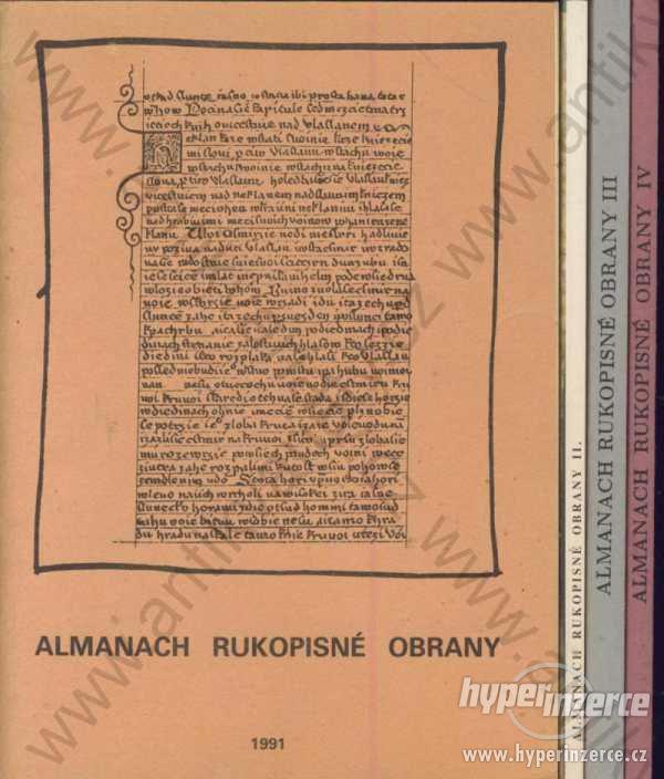 Almanach rukopisné obrany II.-IV. - foto 1