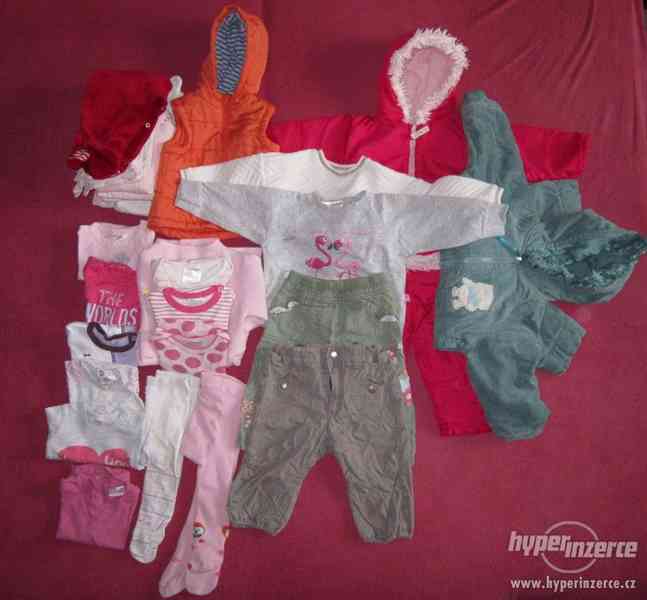 Oblečení pro holčičku Balík 2 6-9m (vel. 74) - foto 1