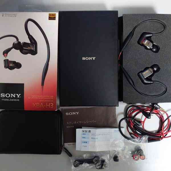 Mimořádná nabídka Sony sluchátka XBA-H3 - vlajková loď Sony - foto 6