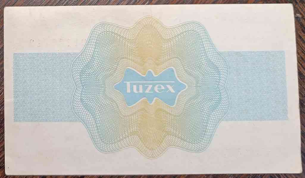 Staré TUZEXové poukázky BONY 5 Kčs - foto 4