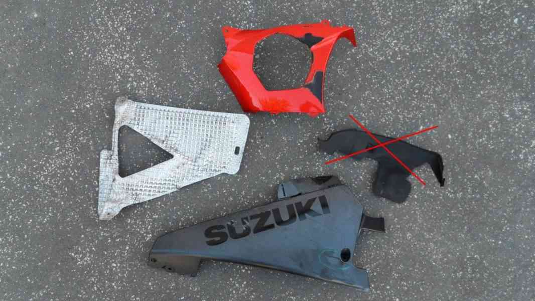 Díly levé kapoty Suzuki GSX-R 1000 K7, K8