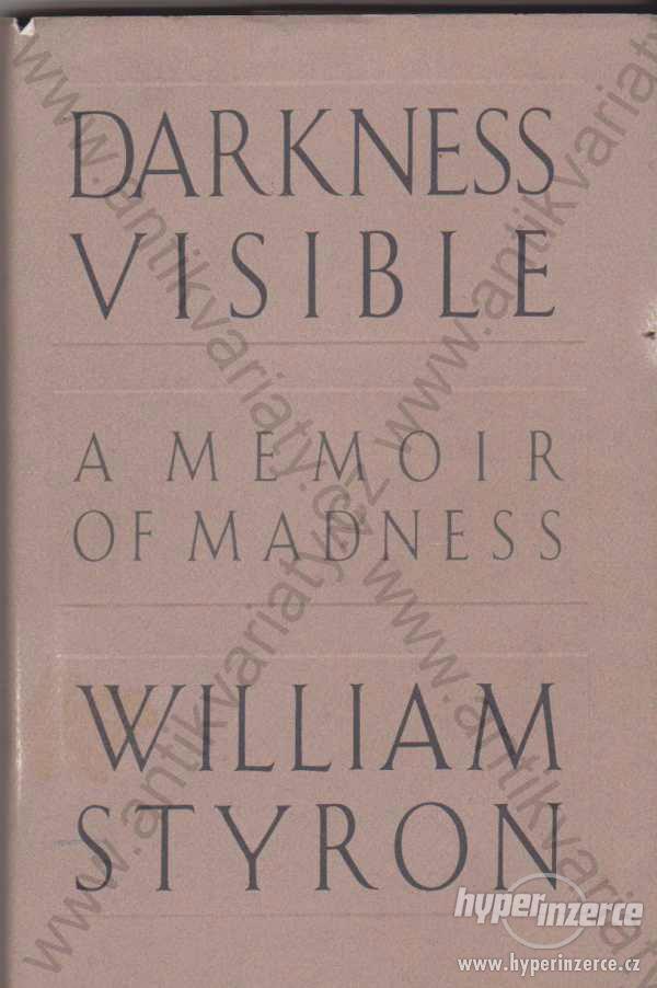 Darkness visible A memoir of madness W. Styron - foto 1