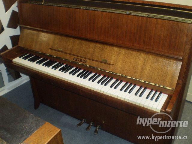 piano, pianino, klavír Petrof - foto 1