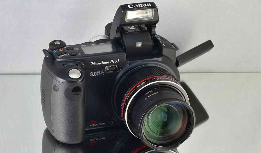Canon PowerShot Pro 1 *CCD 8 MPix*7x Op.Zoom L*Bag - foto 4