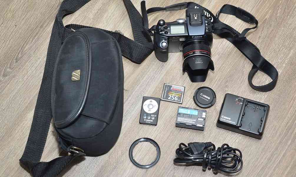Canon PowerShot Pro 1 *CCD 8 MPix*7x Op.Zoom L*Bag - foto 3