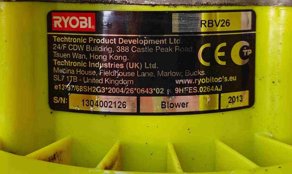 Vysavač listí - foto 2