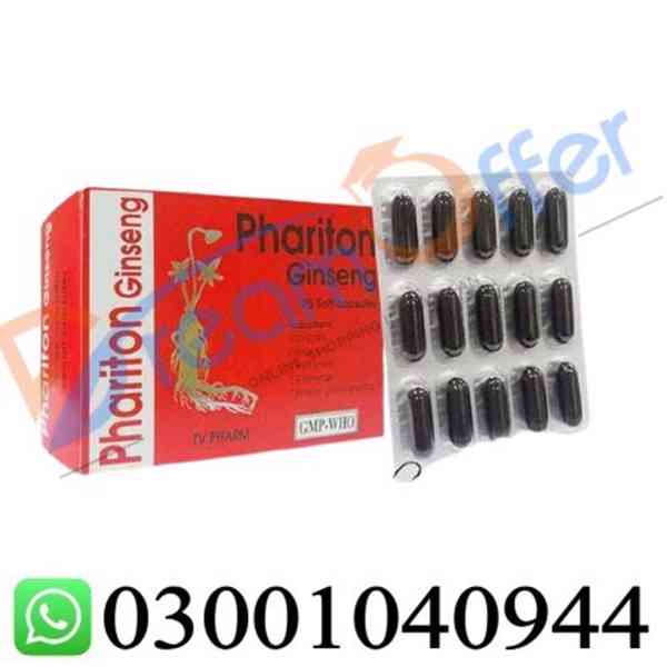 Phariton Ginseng Capsules in Karachi % 0300*1040944 : Order