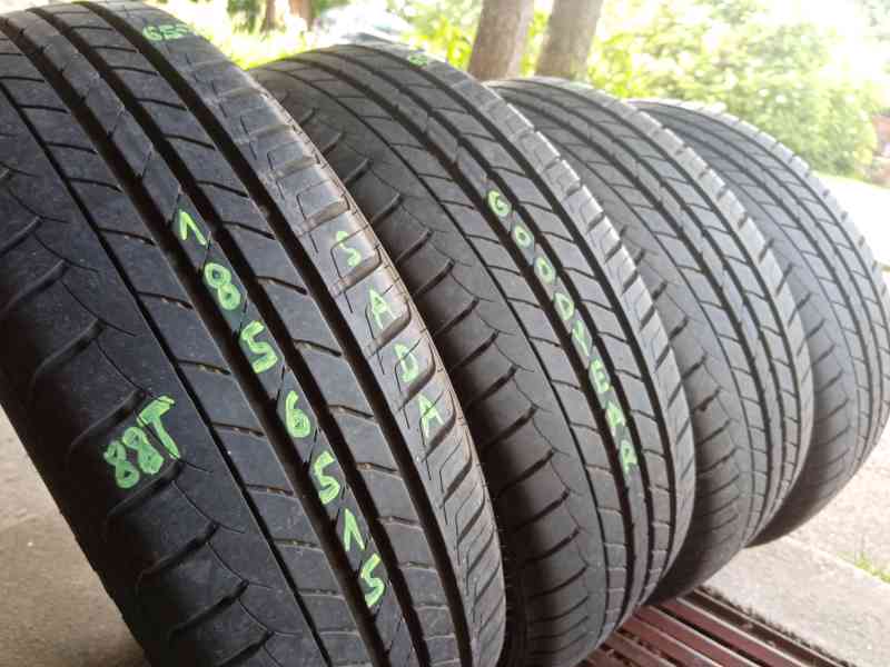 Letní pneu 4kusy 185/65/15 vzorek 90% GOODYEAR - dobírka - foto 2