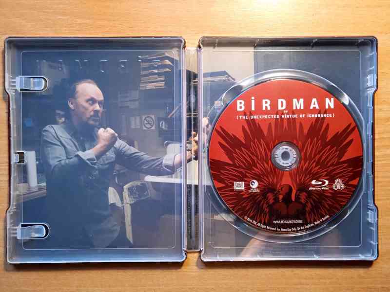 Blu-ray BIRDMAN steelbook - foto 3