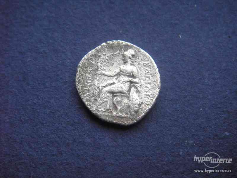 Drachma AR Lysimachos - 294-287 př. n. l. - foto 3