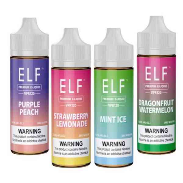 ELF VPR120 Premium Nicotine E-Liquid 120ML in Hyderabad - foto 1