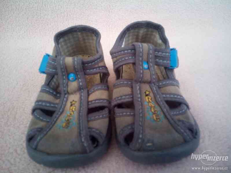 Dětské textilní papuče - foto 1
