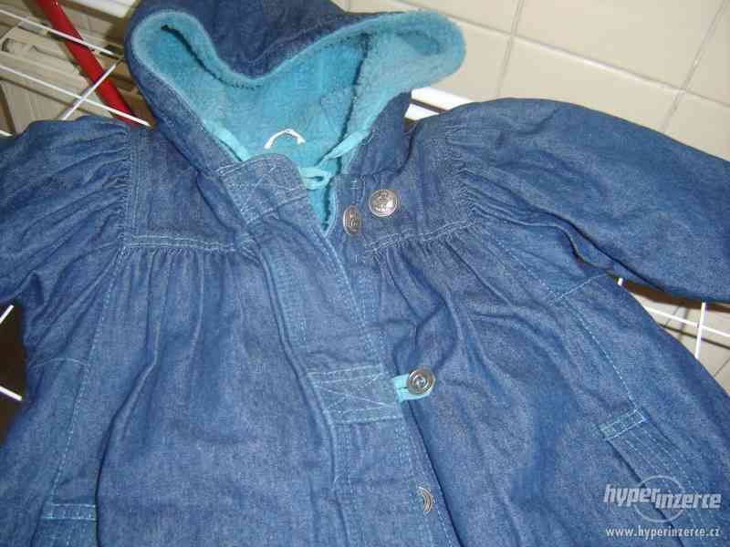 Dětský riflový kabátek - foto 1