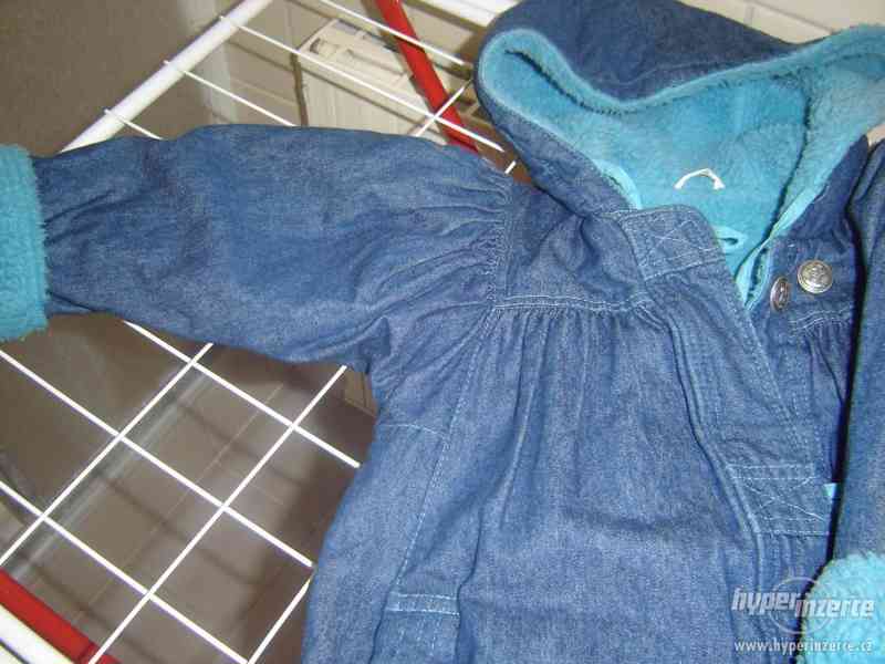 Dětský riflový kabátek - foto 2