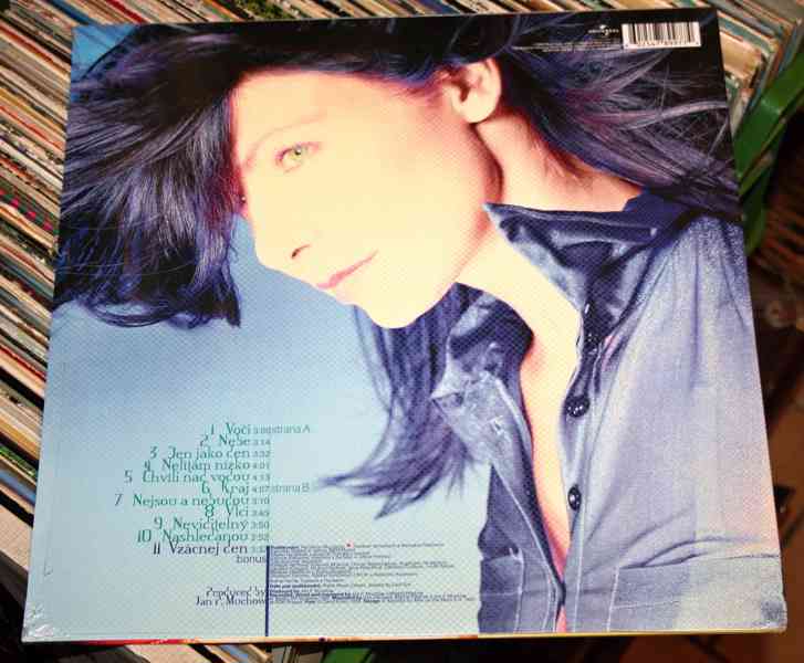 2x LP ... ANNA K - NEBE + RELATIVNÍ ČAS (podepsané, nejlevně - foto 3