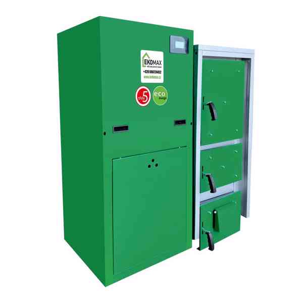 Moderní kotel na pelety pro dům - 30 kW - foto 2