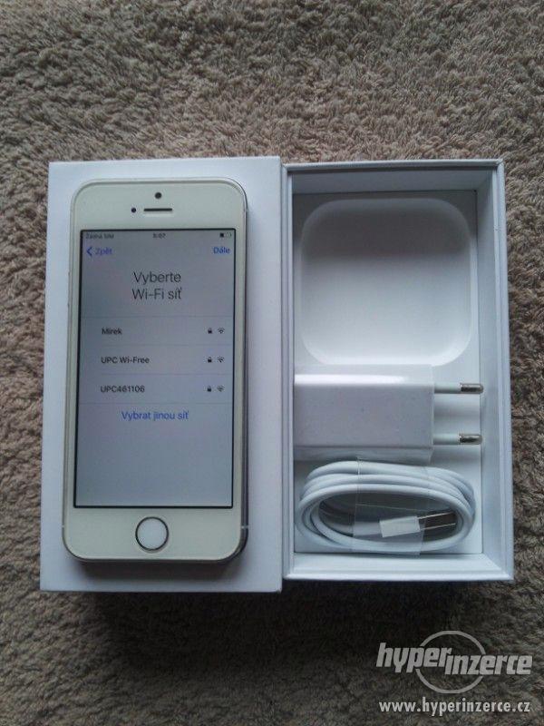 Apple iPhone 5S 16GB pěkný s krabičkou, záruka - foto 2
