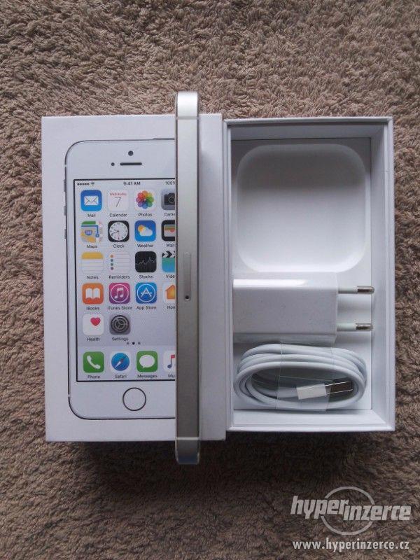 Apple iPhone 5S 16GB pěkný s krabičkou, záruka - foto 3