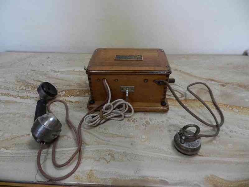 Nástěnný Telefon Thomson Houston Ericsson Paris Francie 1911 - foto 1