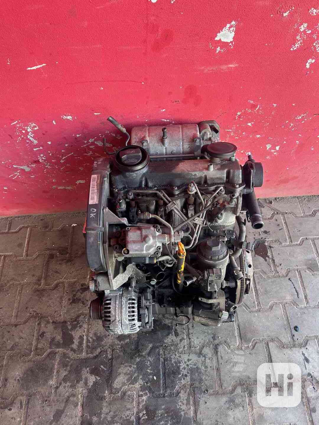 Motor 1,9SDI 47 KW Škoda Fabia typ ASY kompletní - foto 1