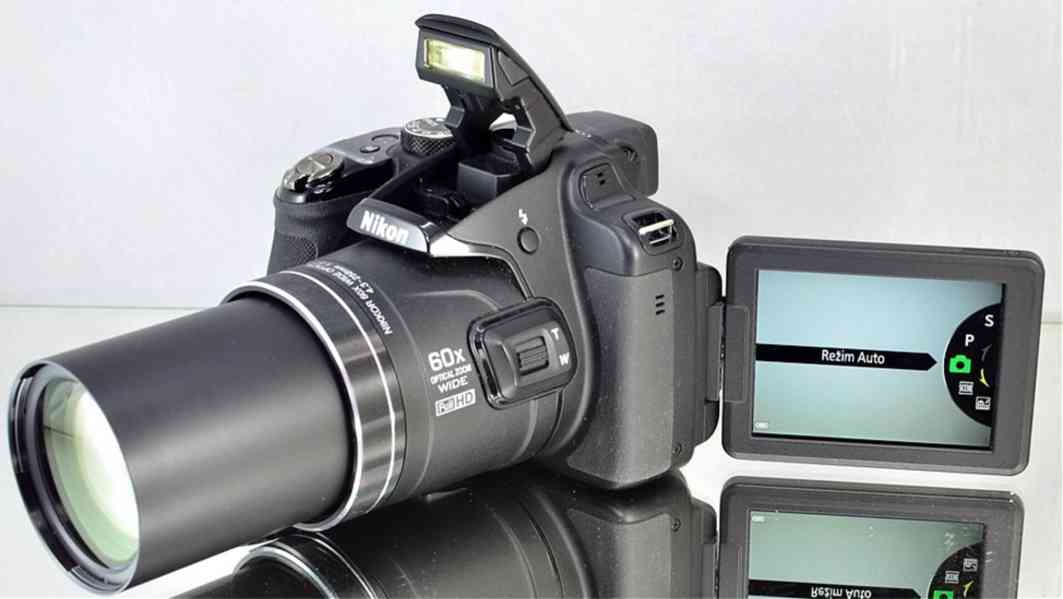 Nikon CoolPix P600*60x Op.ZOOM*Full HDV*WIFI*BAG - foto 5