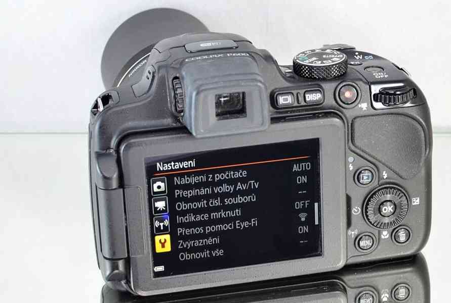 Nikon CoolPix P600*60x Op.ZOOM*Full HDV*WIFI*BAG - foto 8