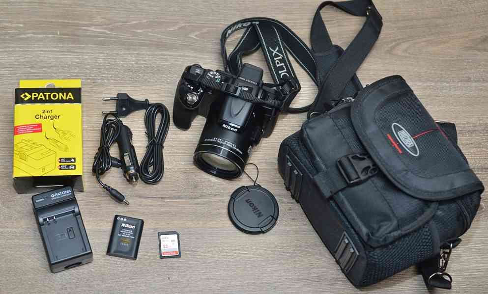 Nikon CoolPix P600*60x Op.ZOOM*Full HDV*WIFI*BAG - foto 3