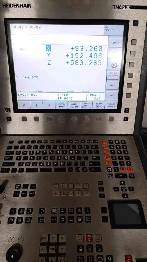 Použité obráběcí centrum DECKEL MAHO DMU 60T/E, r. v. 2005 - foto 6