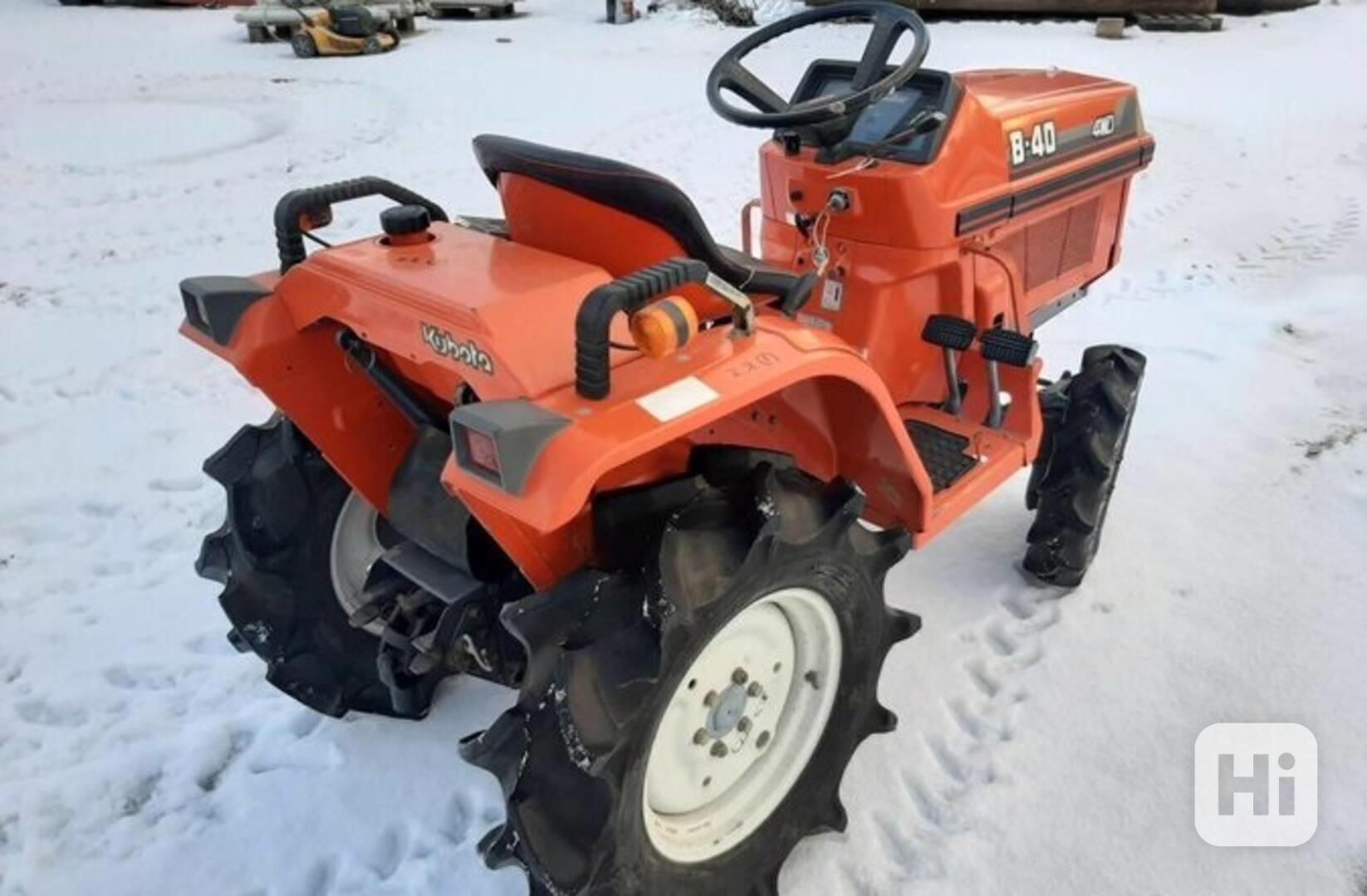 Traktor KUBOTA B-40 FREESIGA 11 KW - Bazar - Hyperinzerce.cz