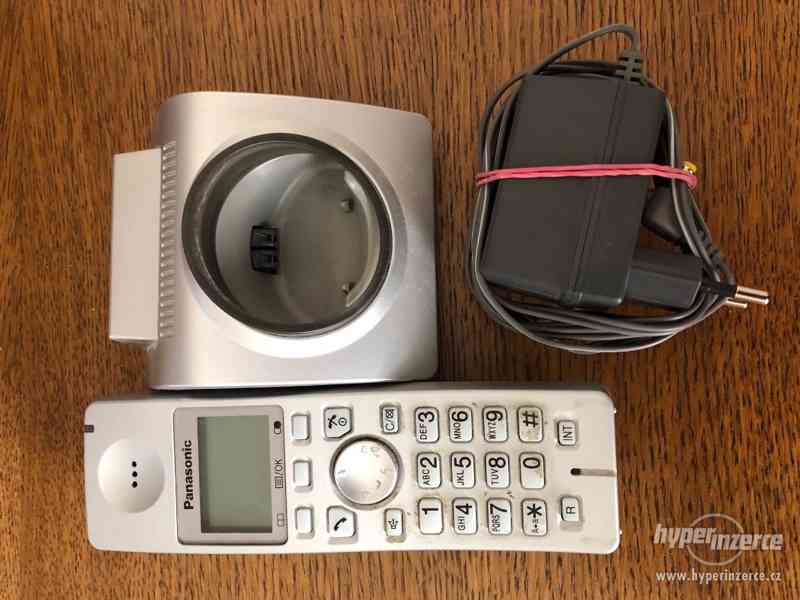 3 bezdrátové telefony Panasonic na pevnou linku - foto 2