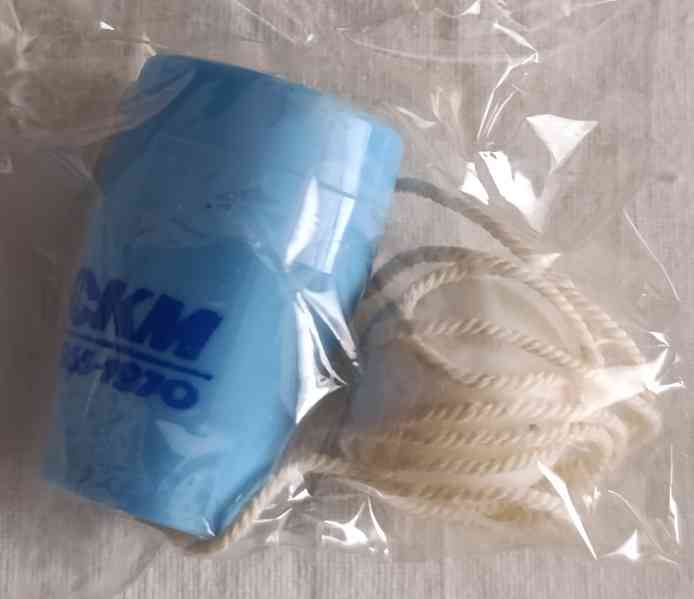 Retro hračka kalíšek s kuličkou CKM - foto 2