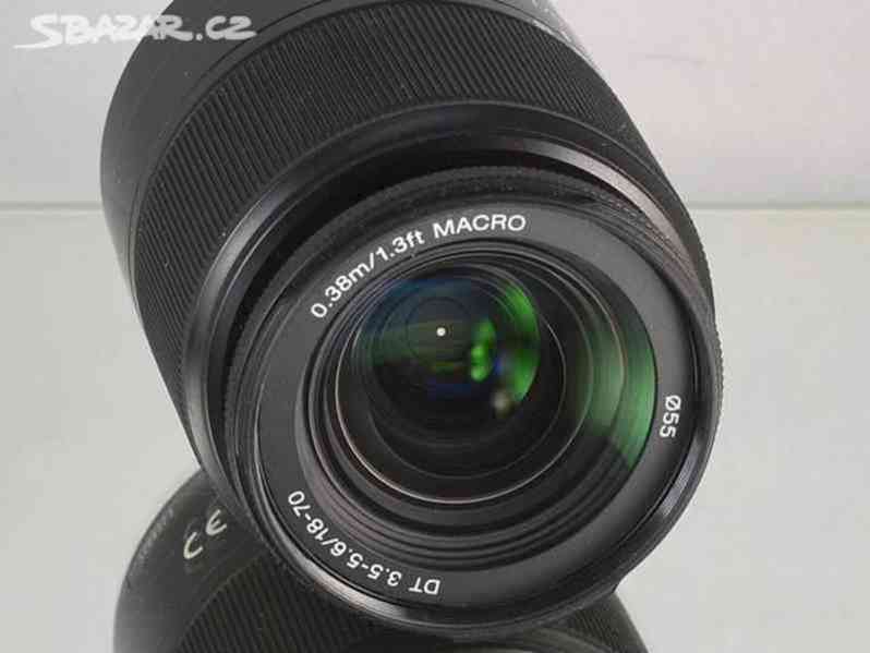 Sony DT 18-70mm F3,5-5,6 MACRO APS-CZoom*SKY FILTR - foto 3