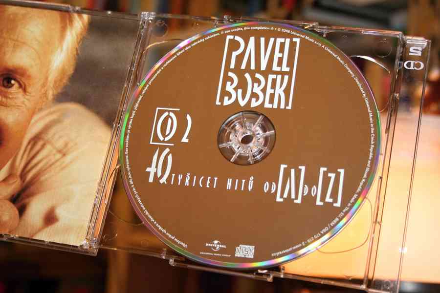 2CD PAVEL BOBEK - ČTYŘICET HITŮ OD A DO Z - nesehnatelné! - foto 4