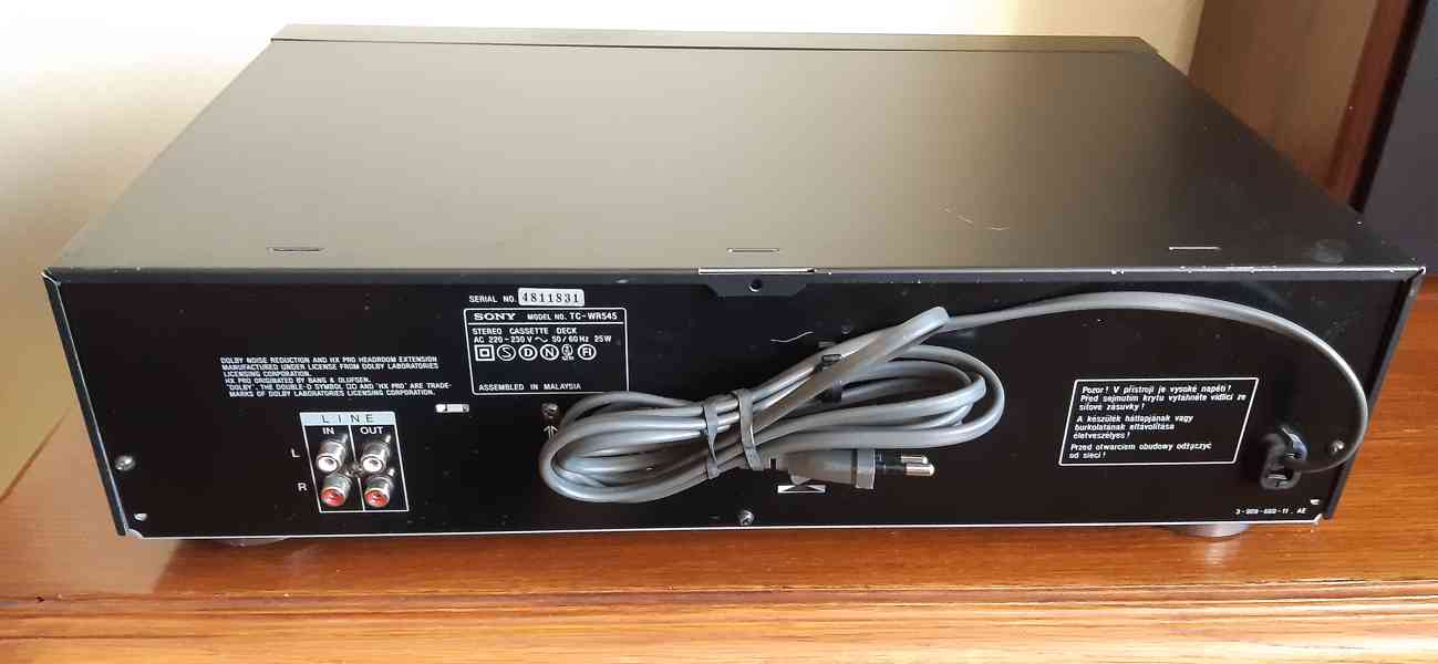 Sony TC WR 545 - foto 9